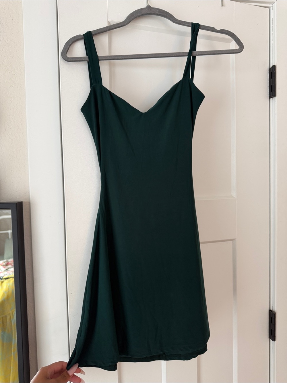 Windsor Dark Green Mini Slip Dress
